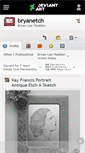 Mobile Screenshot of bryanetch.deviantart.com