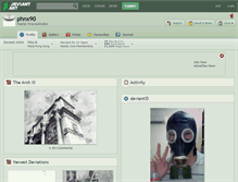 Tablet Screenshot of phnx90.deviantart.com