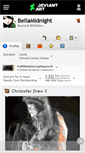 Mobile Screenshot of bellamidnight.deviantart.com