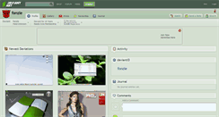Desktop Screenshot of fonzie.deviantart.com