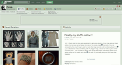 Desktop Screenshot of pimda.deviantart.com