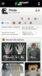 Mobile Screenshot of pimda.deviantart.com