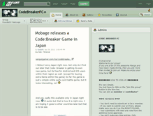 Tablet Screenshot of codebreakerfc.deviantart.com