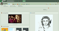 Desktop Screenshot of berubara.deviantart.com