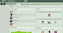 Desktop Screenshot of cool-cartoon-club.deviantart.com