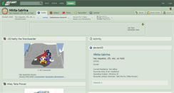 Desktop Screenshot of nikita-sabrina.deviantart.com