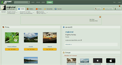 Desktop Screenshot of evgkursai.deviantart.com