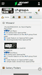 Mobile Screenshot of lp-group.deviantart.com