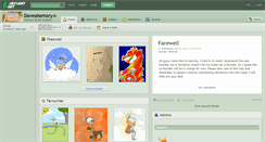 Desktop Screenshot of davesmemory.deviantart.com