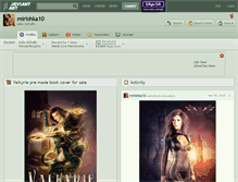 Tablet Screenshot of mirishka10.deviantart.com