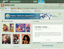 Tablet Screenshot of aishiteru-zutto.deviantart.com