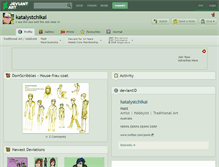 Tablet Screenshot of katalystchikai.deviantart.com