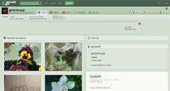 Desktop Screenshot of gerardwayjr.deviantart.com