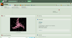 Desktop Screenshot of ofglass.deviantart.com