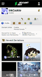 Mobile Screenshot of inkcookie.deviantart.com