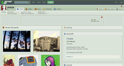 Desktop Screenshot of linstyla.deviantart.com