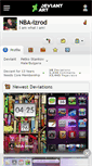 Mobile Screenshot of nba-izrod.deviantart.com
