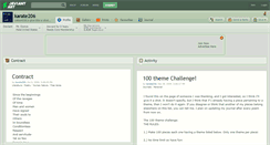 Desktop Screenshot of karate206.deviantart.com