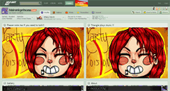 Desktop Screenshot of hisironicprincess.deviantart.com