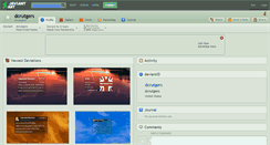Desktop Screenshot of dcrutgers.deviantart.com