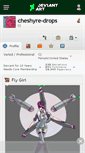 Mobile Screenshot of cheshyre-drops.deviantart.com