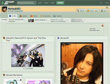 Tablet Screenshot of noriyuki83.deviantart.com