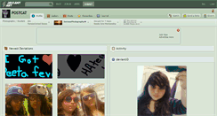 Desktop Screenshot of postcat.deviantart.com