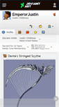 Mobile Screenshot of emperorjustin.deviantart.com