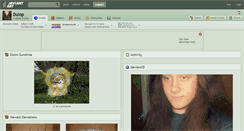 Desktop Screenshot of dulop.deviantart.com