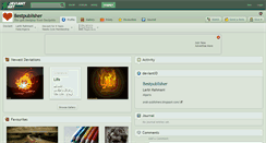 Desktop Screenshot of bestpublisher.deviantart.com