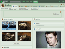 Tablet Screenshot of jb-online.deviantart.com