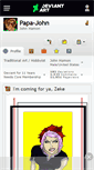 Mobile Screenshot of papa-john.deviantart.com