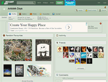 Tablet Screenshot of aniolek-zoya.deviantart.com