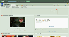 Desktop Screenshot of cedricoikari.deviantart.com