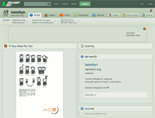 Tablet Screenshot of kennhyn.deviantart.com