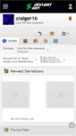 Mobile Screenshot of craiger16.deviantart.com