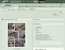 Tablet Screenshot of lordsuch.deviantart.com