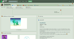 Desktop Screenshot of facethefax.deviantart.com