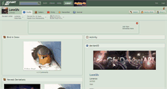 Desktop Screenshot of loregfx.deviantart.com