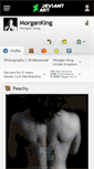 Mobile Screenshot of morganking.deviantart.com