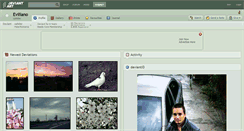 Desktop Screenshot of eviliano.deviantart.com