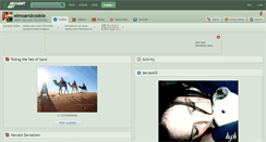 Desktop Screenshot of elmoandcookie.deviantart.com