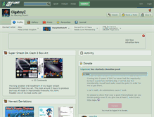 Tablet Screenshot of gigaboyz.deviantart.com