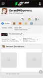 Mobile Screenshot of gerardmilhomens.deviantart.com