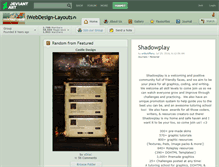 Tablet Screenshot of iwebdesign-layouts.deviantart.com