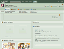 Tablet Screenshot of otaku-jewery.deviantart.com