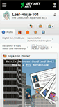 Mobile Screenshot of leaf-ninja-101.deviantart.com