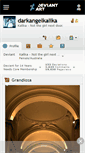 Mobile Screenshot of darkangelkalika.deviantart.com