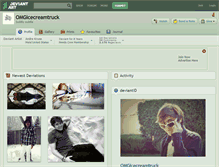 Tablet Screenshot of omgicecreamtruck.deviantart.com