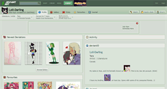 Desktop Screenshot of loli-darling.deviantart.com